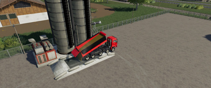 Objekte Silage Silo Maize + Horse Extension Landwirtschafts Simulator mod
