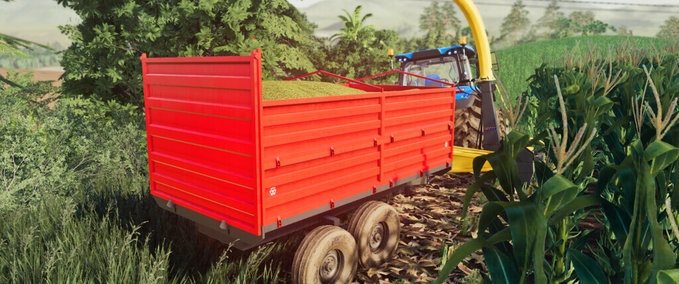 Anhänger MF Trailer Landwirtschafts Simulator mod