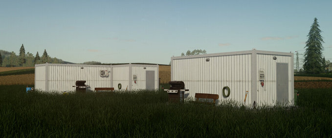 Objekte Wohncontainer Landwirtschafts Simulator mod