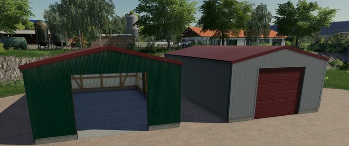 Gebäude Halle Mit Tor Landwirtschafts Simulator mod