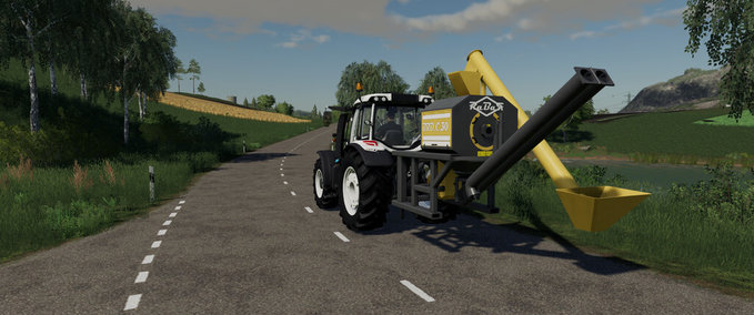 Anbaugeräte Getreidemühle Landwirtschafts Simulator mod