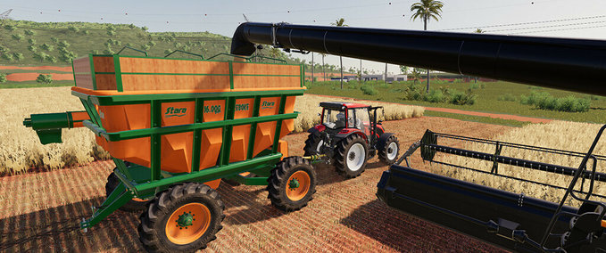 Überladewagen Reboke 16000 Plus Landwirtschafts Simulator mod