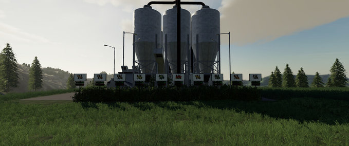 Gebäude Getreidetrocknung Landwirtschafts Simulator mod