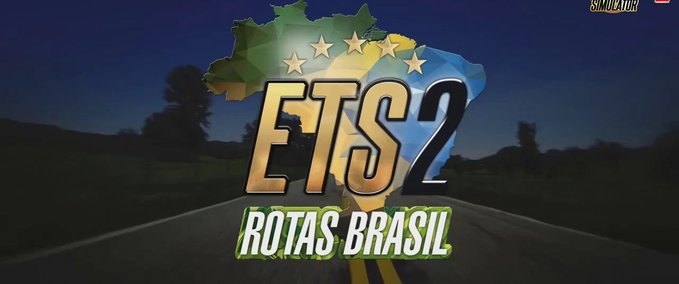 Maps Karte " Die Routen Brasiliens" (1.40.x) Eurotruck Simulator mod