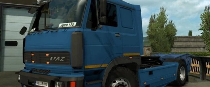 Trucks LIAZ 110/300 Truck + Interior + Trailers (1.40.x) Eurotruck Simulator mod