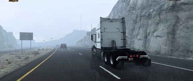 Mods Kalter Regen Mod von Darkcaptain (1.40.x) Eurotruck Simulator mod