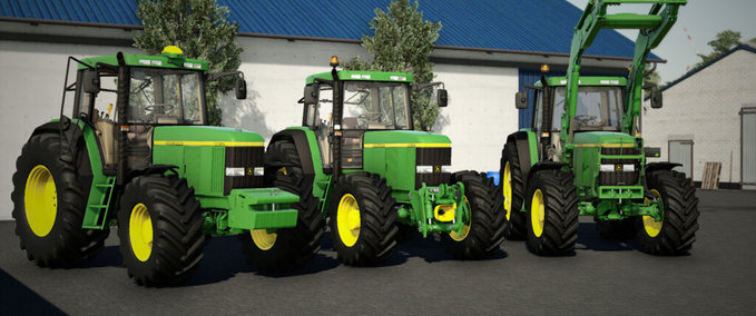 Traktoren John Deere 6010 Series Landwirtschafts Simulator mod