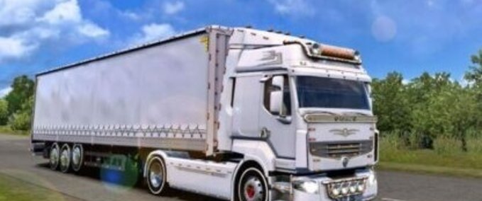 Trucks Renault Premium & Anhänger [1.40] Eurotruck Simulator mod