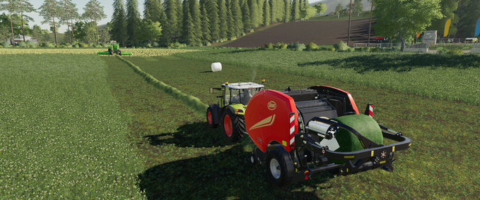 Scripte Ballenwicklerver Erweiterung Landwirtschafts Simulator mod
