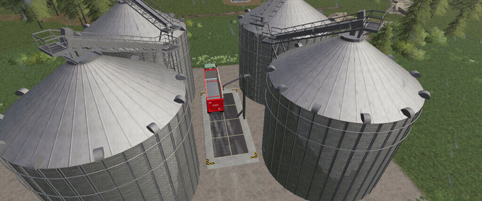 Gebäude Siloanlage Landwirtschafts Simulator mod