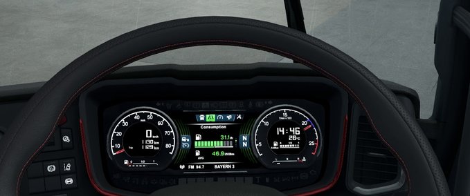 Trucks Scania S Dashboard Computer [1.40] Eurotruck Simulator mod