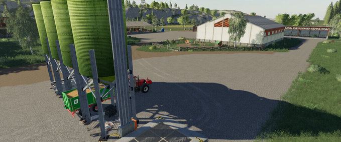 Objekte Getreidespeicher Landwirtschafts Simulator mod