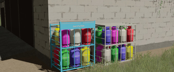 Objekte Gas Mit Tageseinkommen Landwirtschafts Simulator mod