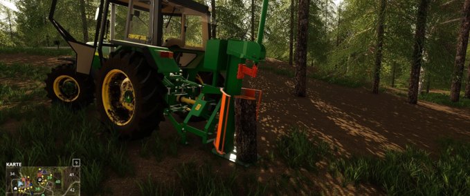 Anbaugeräte LogSplitter Landwirtschafts Simulator mod