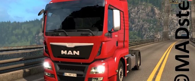 Trucks MAN TGS Euro 6 (1.40.x)  Eurotruck Simulator mod
