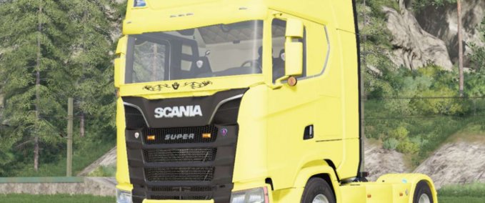 LKWs Scania S-Baureihe Landwirtschafts Simulator mod
