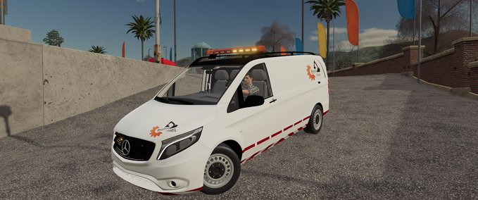 PKWs Mercedes-Benz Vito (2014) Landwirtschafts Simulator mod