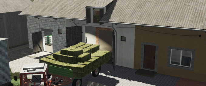 Objekte Wirtschaftsgebäude Mit Garage Landwirtschafts Simulator mod