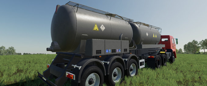 Anhänger Nefaz 9509 Tanker Landwirtschafts Simulator mod
