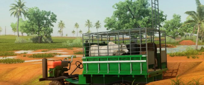 Anhänger 4x4 Farm Anhänger Landwirtschafts Simulator mod