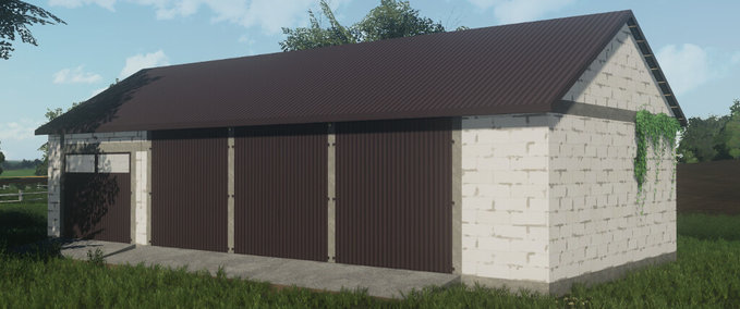 Buildings Garage With Workshop Farming Simulator mod