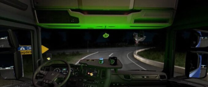 Trucks Scania Next-Gen Interieur Innenbeleuchtung [1.40] Eurotruck Simulator mod