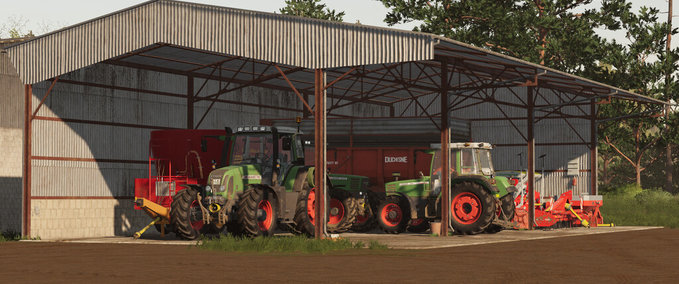 Buildings Metal Shed Farming Simulator mod