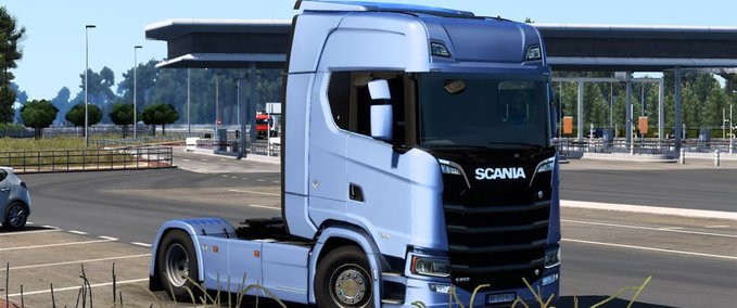Trucks Scania Next Gen New V8 Stock Sound [1.40] Eurotruck Simulator mod
