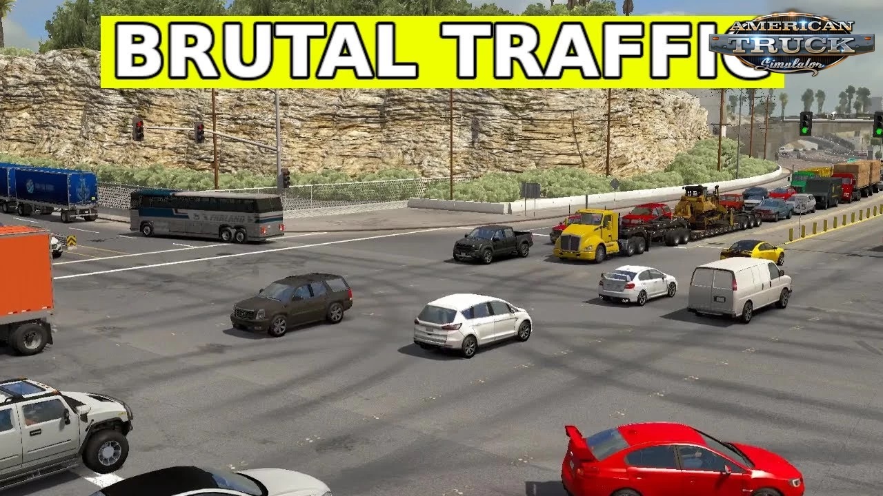 [ATS] BRUTAL TRAFFIC BY KASS V1.0 thumbnail 3