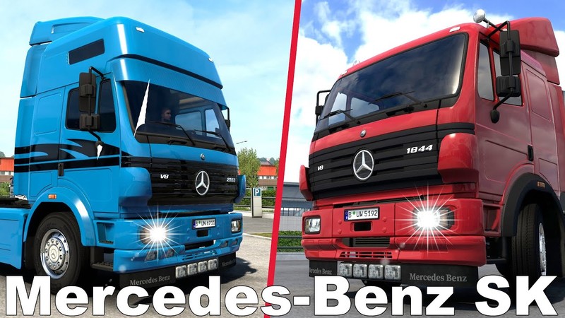 800px x 450px - ats: [ATS] Mercedes-Benz SK Truck v1.0 by XBS (1.40.x) v 1.0 Trucks Mod fÃ¼r  American Truck Simulator