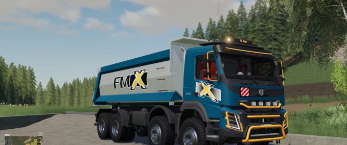 Volvo FMX 8X4 Hardox Tipper FS Miner's Edit Mod Image