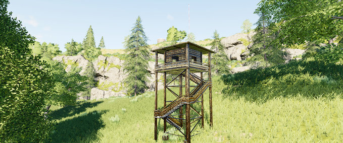 Objekte Holzturm Landwirtschafts Simulator mod