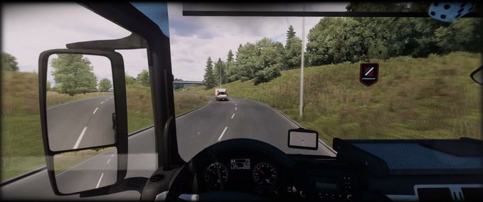 Trucks Kratzer auf der Frontscheibe [1.40] Eurotruck Simulator mod