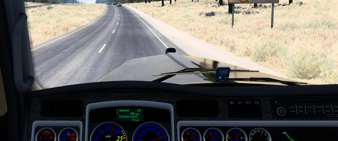 Trucks [ATS] W900 Dash Rebuilt  American Truck Simulator mod