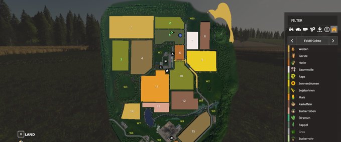 Maps Lohnhausen Landwirtschafts Simulator mod