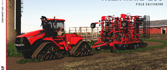 Grubber & Eggen Case IH Tiger-Mate 255 Field Cultivator Landwirtschafts Simulator mod