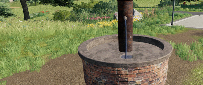 Objekte Dorf Brunnen Landwirtschafts Simulator mod