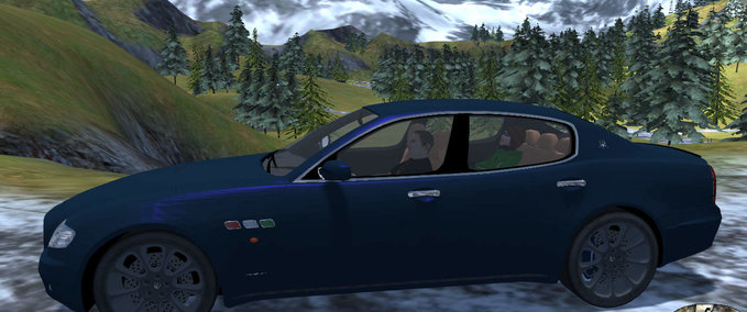 Automobiles Maserati Quattroporte 2005 - MD Ski-Region-Simulator 2012 mod