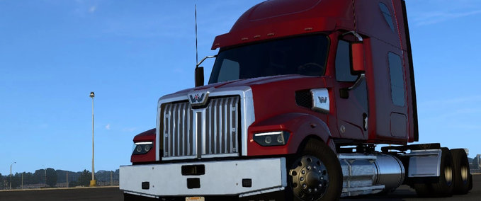 Trucks WS 49X Lowered Chassis  American Truck Simulator mod