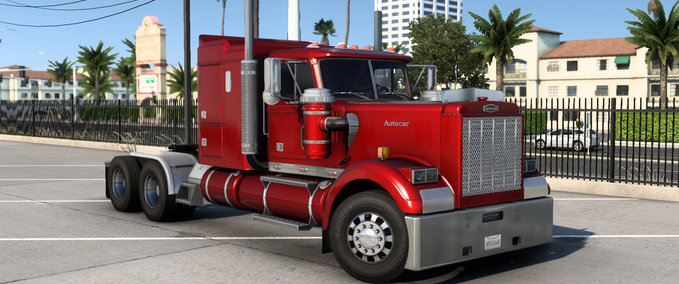 Trucks [ATS] Autocar AT & DC 1.40.x  American Truck Simulator mod