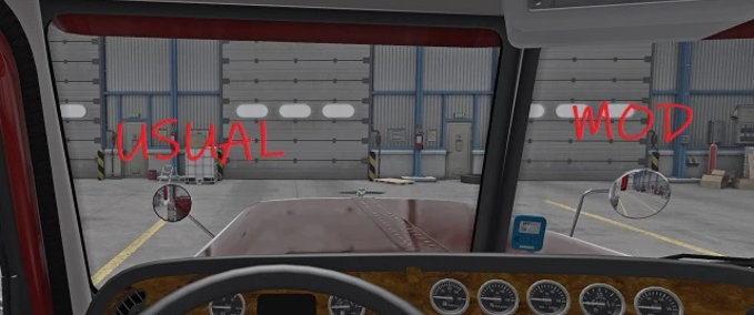 Trucks Peterbilt 389 Big Hood Mirror [1.40] American Truck Simulator mod