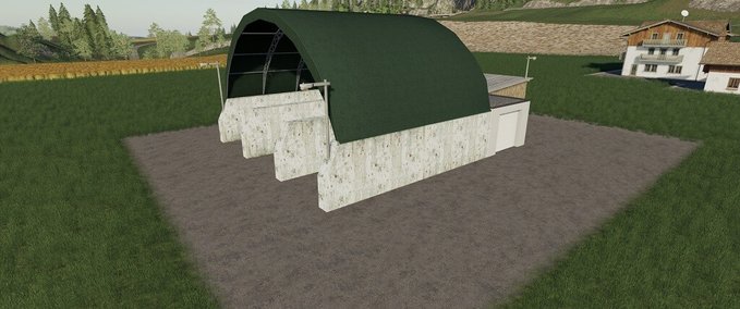 Gebäude Pellet Packstation Landwirtschafts Simulator mod