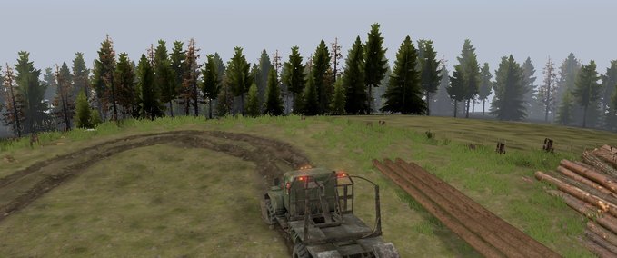 Maps Maps "SHISH" Spintires mod