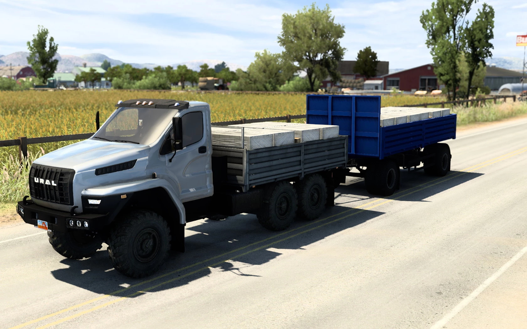 Ural Next + BDF Trailer & Cargoes v1.6 [1.40] thumbnail 2