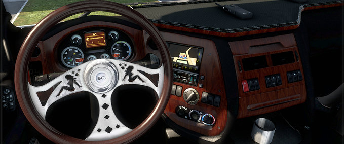 Interieurs ATS Steering Creations Pack for ETS 2 Eurotruck Simulator mod