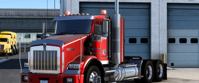 Trucks Kenworth T800 Custom [1.40] American Truck Simulator mod