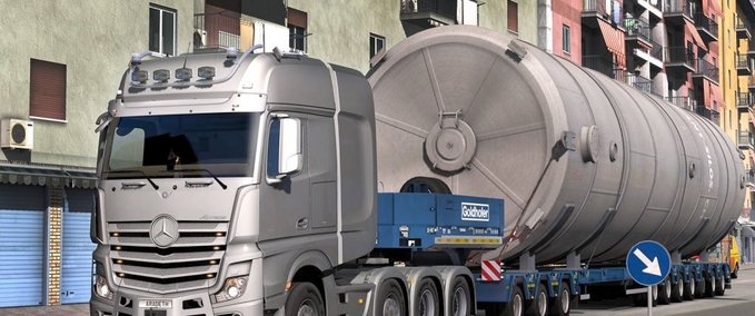 Trucks Mercedes Actros Open Pipe Sound [1.40] Eurotruck Simulator mod