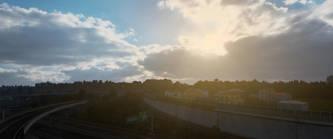 Mods High Resolution Skyboxes by DOWL [1.40] Eurotruck Simulator mod