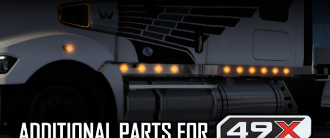 Trucks WS 49X Zusätzliche Anbauteile [1.40] American Truck Simulator mod