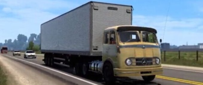 Trucks MERCEDES BENZ LP – 331 [1.40]  Eurotruck Simulator mod